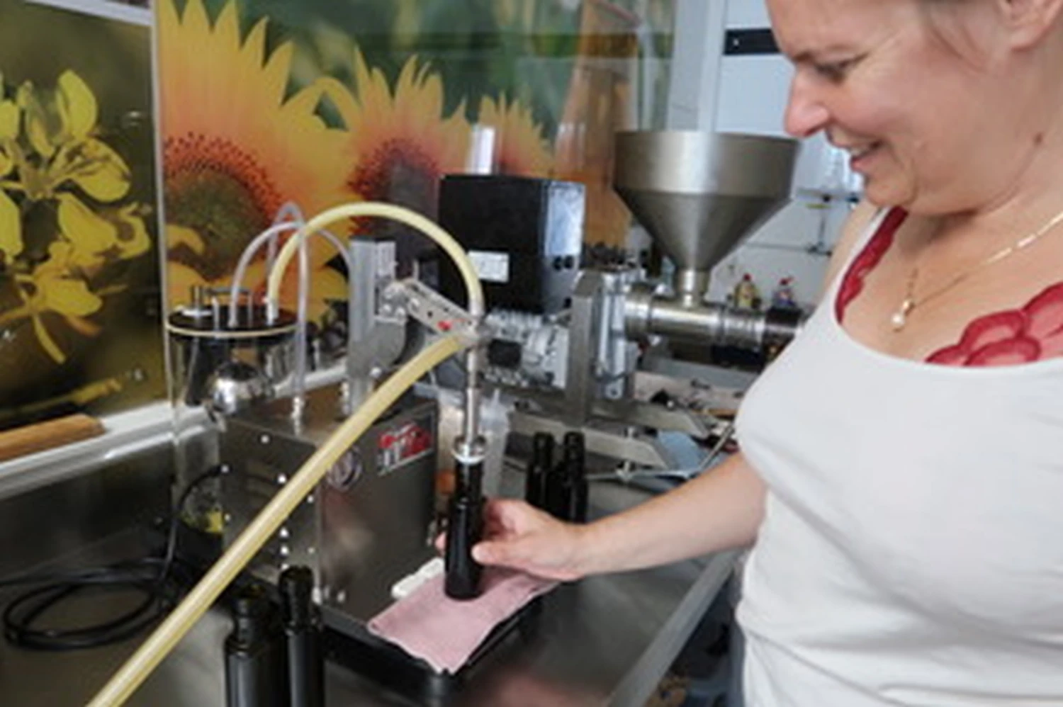  Karine Bayreuth stellt ihre eigenen Produkte von der Ölmühle Bayreuth her